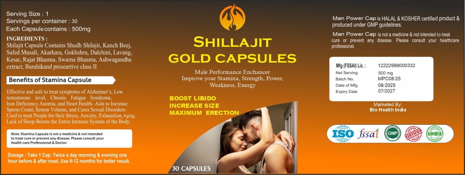 Shilajit Ingredients